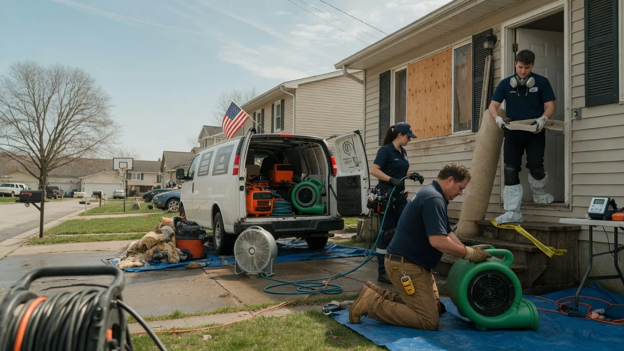 Water Damage Restoration in Peggs, OK near me